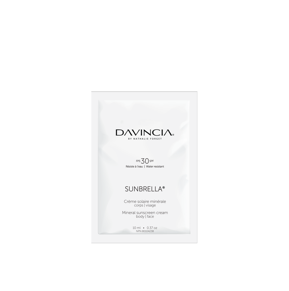 SUNBRELLA™ Mineral sunscreen cream body | single dose